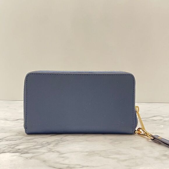 Michael Kors Jet Set Travel Large Flat Zip MF Phone Case Wristlet Wallet - Picture 3 of 5